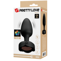Varian - Light-up Rechargeable Butt Plug (black) Varian - Light-up Rechargeable Butt Plug (black)
